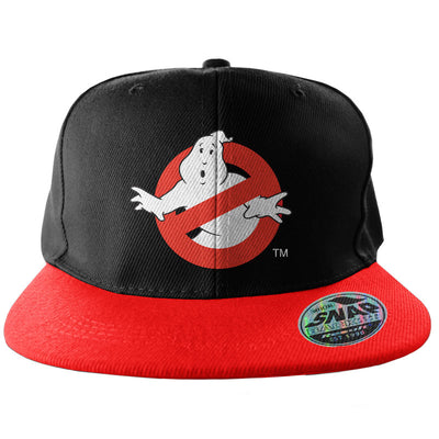Ghostbusters - Logo Embroidered Snapback Cap (Black/Red)