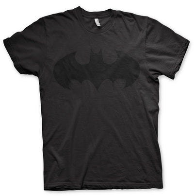 Batman - Inked Logo Mens T-Shirt (Black)
