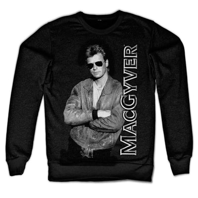 MacGyver - Cool Mac Sweatshirt (Black)