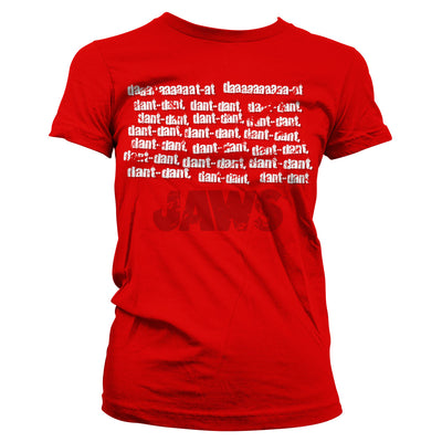 JAWS - MerchandiseJaws - Dant Dant Women T-Shirt (Red)