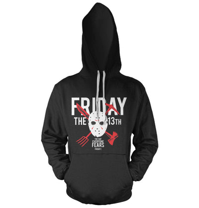 Friday The 13th - The Day Everyone Fears Hoodie (Black)