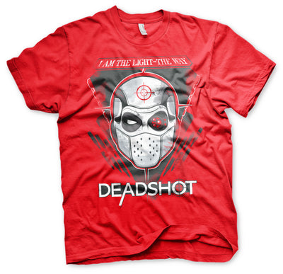 Suicide Squad - Deadshot Mens T-Shirt (Red)