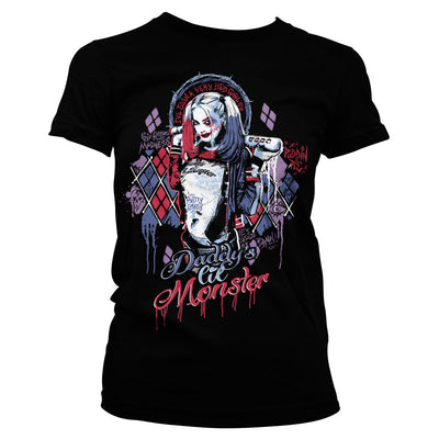 Suicide Squad - Harley Quinn Women T-Shirt (Black)