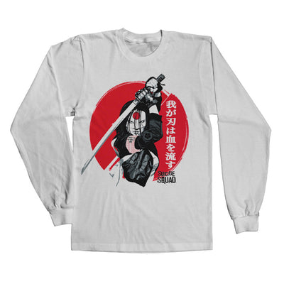 Suicide Squad - Katana Long Sleeve T-Shirt (White)