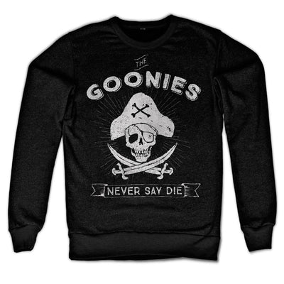 The Goonies - Never Say Die Sweatshirt (Black)