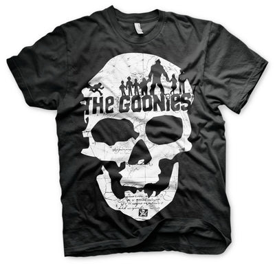 The Goonies - Skull Big & Tall Mens T-Shirt (Black)