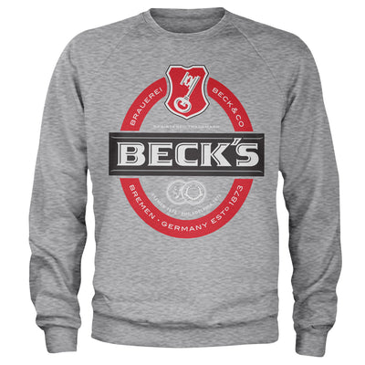 Beck's - Label Logo Sweatshirt (Heather Grey)