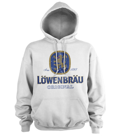 Löwenbräu - Washed Logo Hoodie (White)