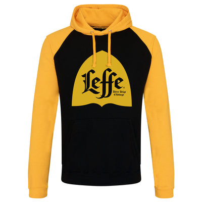 Leffe - Alcove Logo Baseball Hoodie (Black/Yellow)