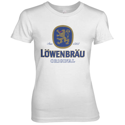 Löwenbräu - Original Logo Women T-Shirt (White)