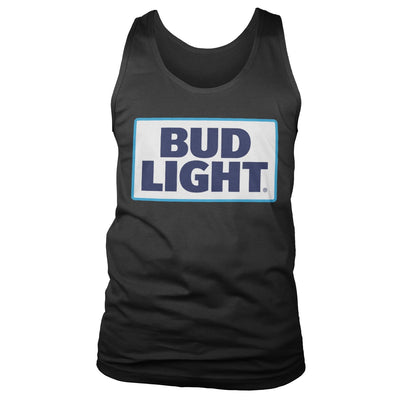 Bud Light - Logo Mens Tank Top Vest (Black)