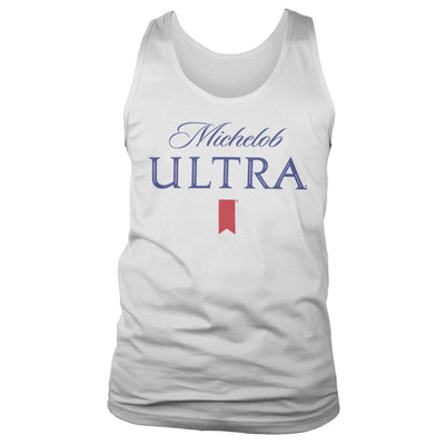 Michelob - Ultra Mens Tank Top Vest (White)