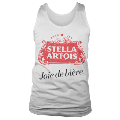 Stella Artois - Joie de Biére Mens Tank Top Vest (White)
