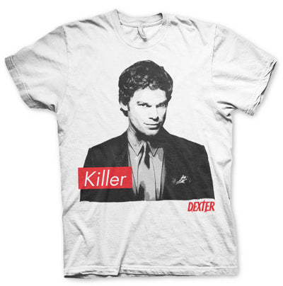 Dexter - Killer Big & Tall Mens T-Shirt (White)