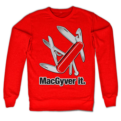 MacGyver - It Sweatshirt (Red)
