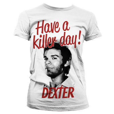 Dexter - Have A Killer Day! Big & Tall Mens T-Shirt (White)