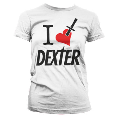 Dexter - I Love Women T-Shirt (White)