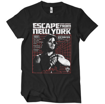 Escape From New York - Escape From N.Y. 1997 Big & Tall Mens T-Shirt (Black)