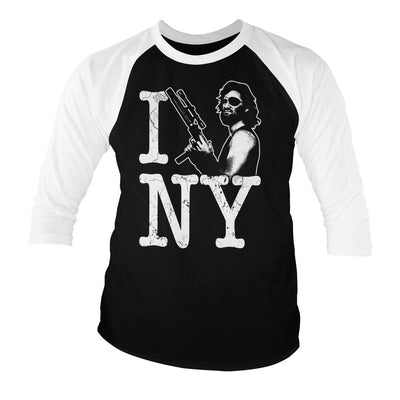 Escape From New York - I Escaped New York Long Sleeve T-Shirt (White-Black)
