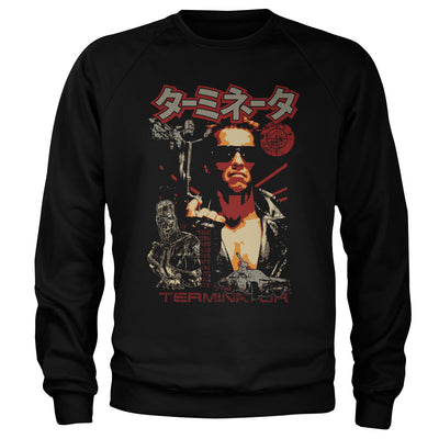 The Terminator - Japanese Poster Sweatshirt (Black)