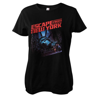 Escape From New York - Poster Women T-Shirt (Black)