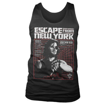 Escape From New York - Escape From N.Y. 1997 Mens Tank Top Vest (Black)