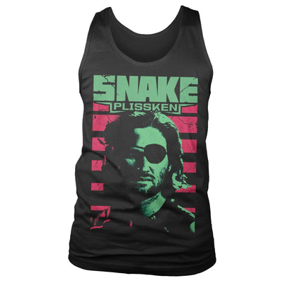 Escape From New York - Snake Plissken Mens Tank Top Vest (Black)