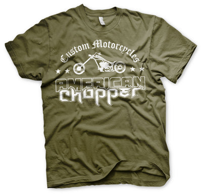 American Chopper - Washed Logo Mens T-Shirt