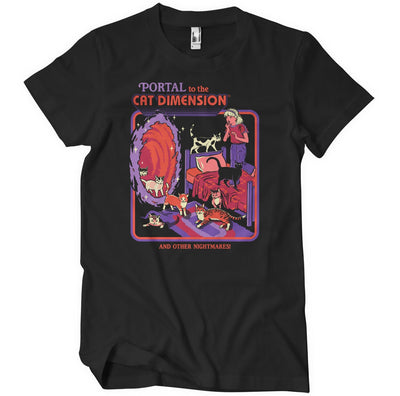 Steven Rhodes - Portal To The Cat Dimension Mens T-Shirt