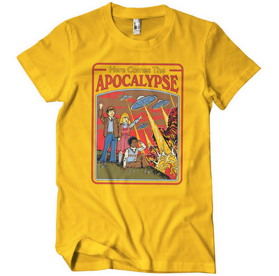 Steven Rhodes - Here Comes The Apocalypse Mens T-Shirt