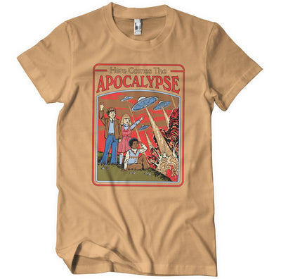 Steven Rhodes - Here Comes The Apocalypse Mens T-Shirt