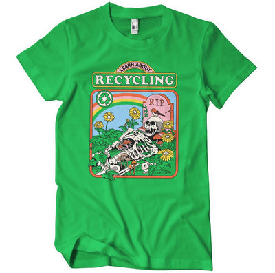 Steven Rhodes - Learn About Recycling Mens T-Shirt