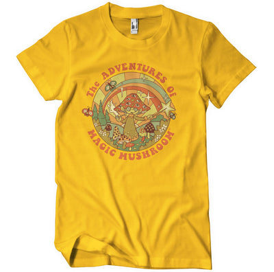 Steven Rhodes - The Adventures Of Magic Mushroom Mens T-Shirt