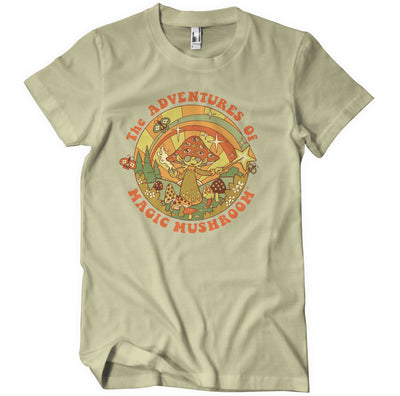 Steven Rhodes – The Adventures Of Magic Mushroom Herren T-Shirt