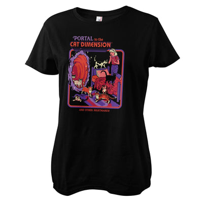 Steven Rhodes - Portal To The Cat Dimension Women T-Shirt