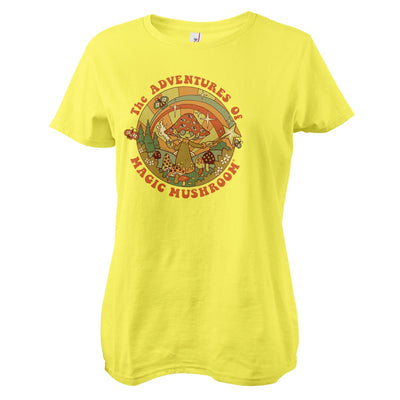 Steven Rhodes - The Adventures Of Magic Mushroom Women T-Shirt