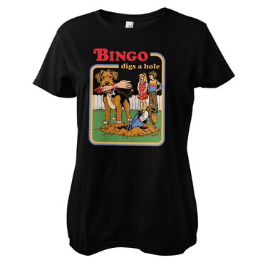 Steven Rhodes - Bingo Digs A Hole Women T-Shirt