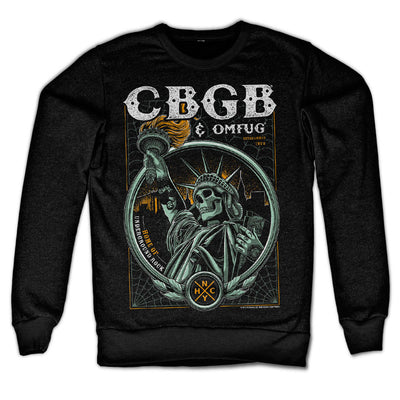CBGB - Statue of Underground Rock Sweatshirt (Black)