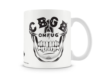 CBGB - CBGB & OMFUG Skull Coffee Mug