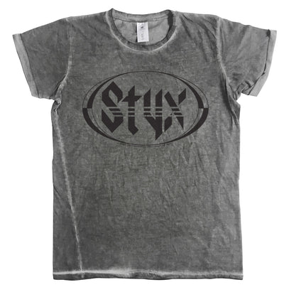 Styx - Logo Urban Slim Fit Mens T-Shirt (Grey)