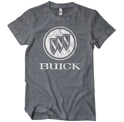 Buick - T-shirt pour hommes avec logo en détresse