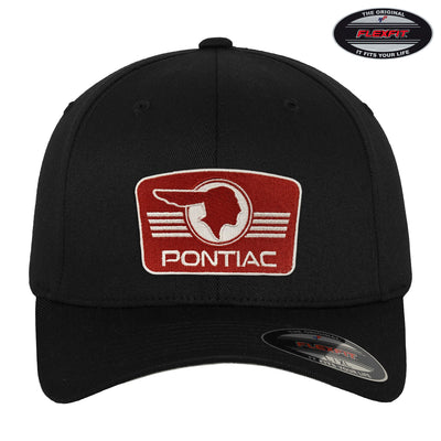 Pontiac - Retro Logo Patch Flexfit Baseball Cap