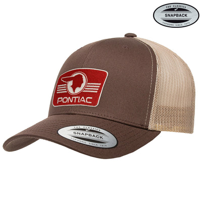 Pontiac - Retro Logo Patch Premium Trucker Cap