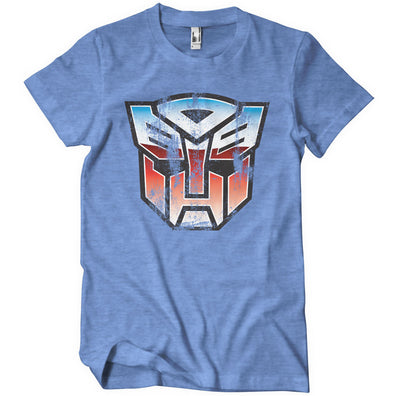 Transformers - T-shirt pour hommes avec bouclier Autobot en détresse