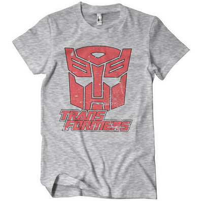 Transformers - Washed Autobots Duotone Shield Mens T-Shirt