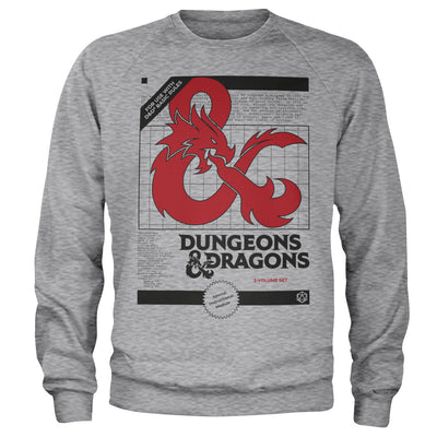 Dungeons & Dragons - 3 Volume Set Sweatshirt (Heather Grey)