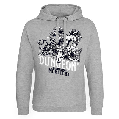 Dungeons & Dragons - Dungeon Monsters Epic Hoodie (Heather Grey)