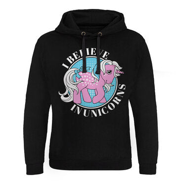 My Little Pony - I Believe In Unicorns Epic Hoodie (Black)