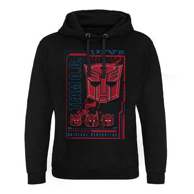 Transformers - Autobots Original Generation Epic Hoodie (Black)