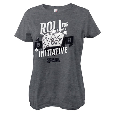 Donjons &amp; Dragons - Roll For Initiative T-Shirt Femme
